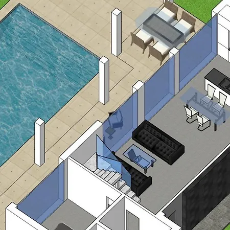 Luxury With Large Swimming Pool And Outdoor Area Villa